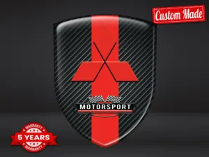 Mitsubishi Personalisierte Business Sticker Stil Premium Universal